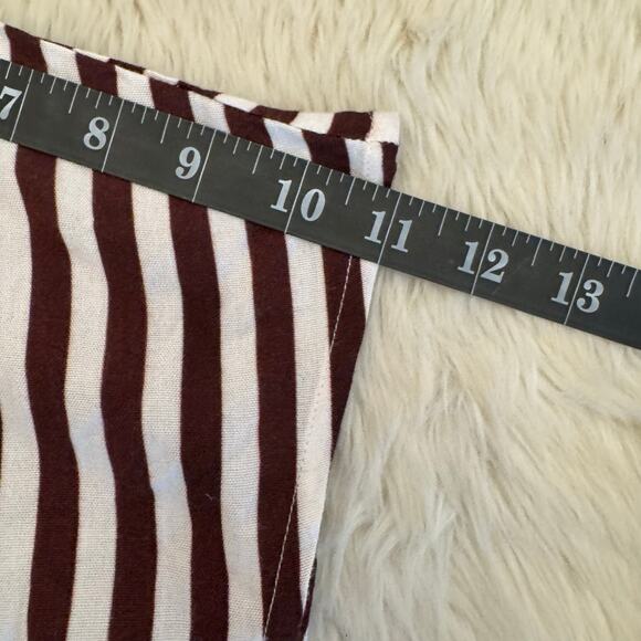 Jen's Pirate Booty Striped Open Back Maxi Dress Large - Picture 8 of 10